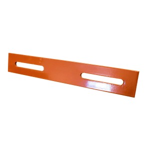 Daprona Laufrost Verbinder, 25cm, Stahl verzinkt, ziegelrot. Verbinder für größere Trittfläche auf dem Dach.