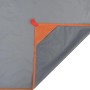 vidaXL Picknickdecke mit Heringen Grau und Orange 205x155 cm 4004202_4