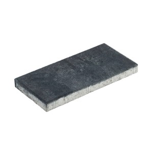 Diephaus Terrassenplatte Corso Quarzit 40x20x4 cm in Anthrazit mit glatten Kanten für Terrasse & Gehweg.