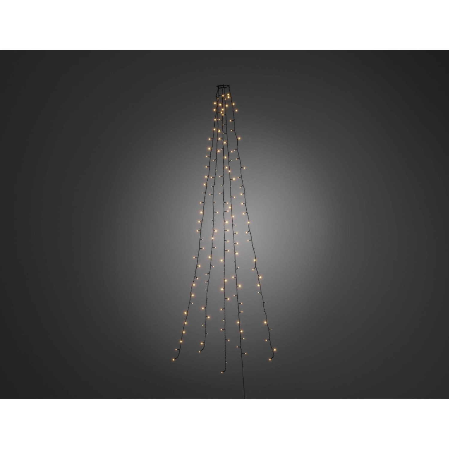 Konstsmide LED Baummantel mit Ring 250 bernsteinfarbene LEDs innen günstig online kaufen