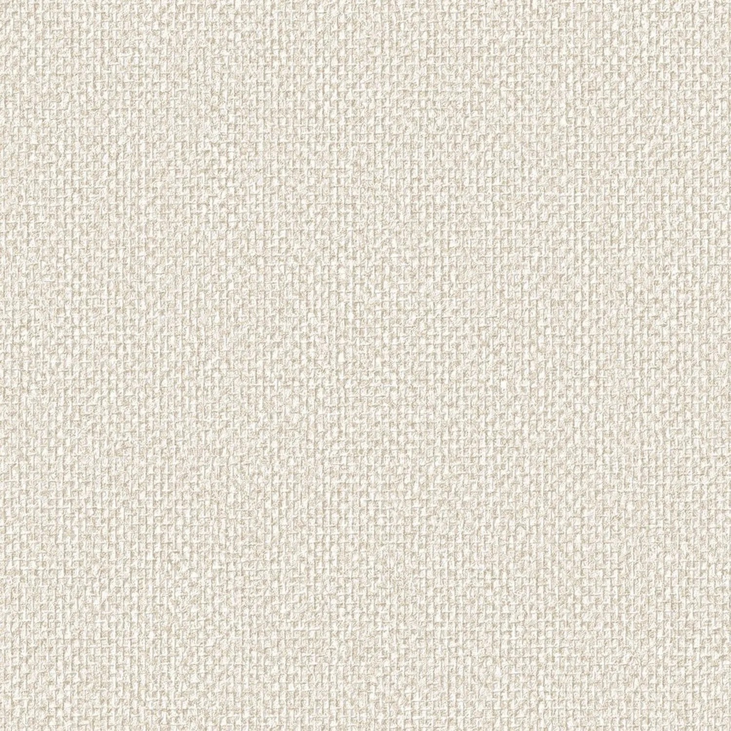 PROFHOME Sa524092-Di Struktur Tapete Textiloptik Creme Perl-Beige 0,53 m x 10,05 m  5,33 m2