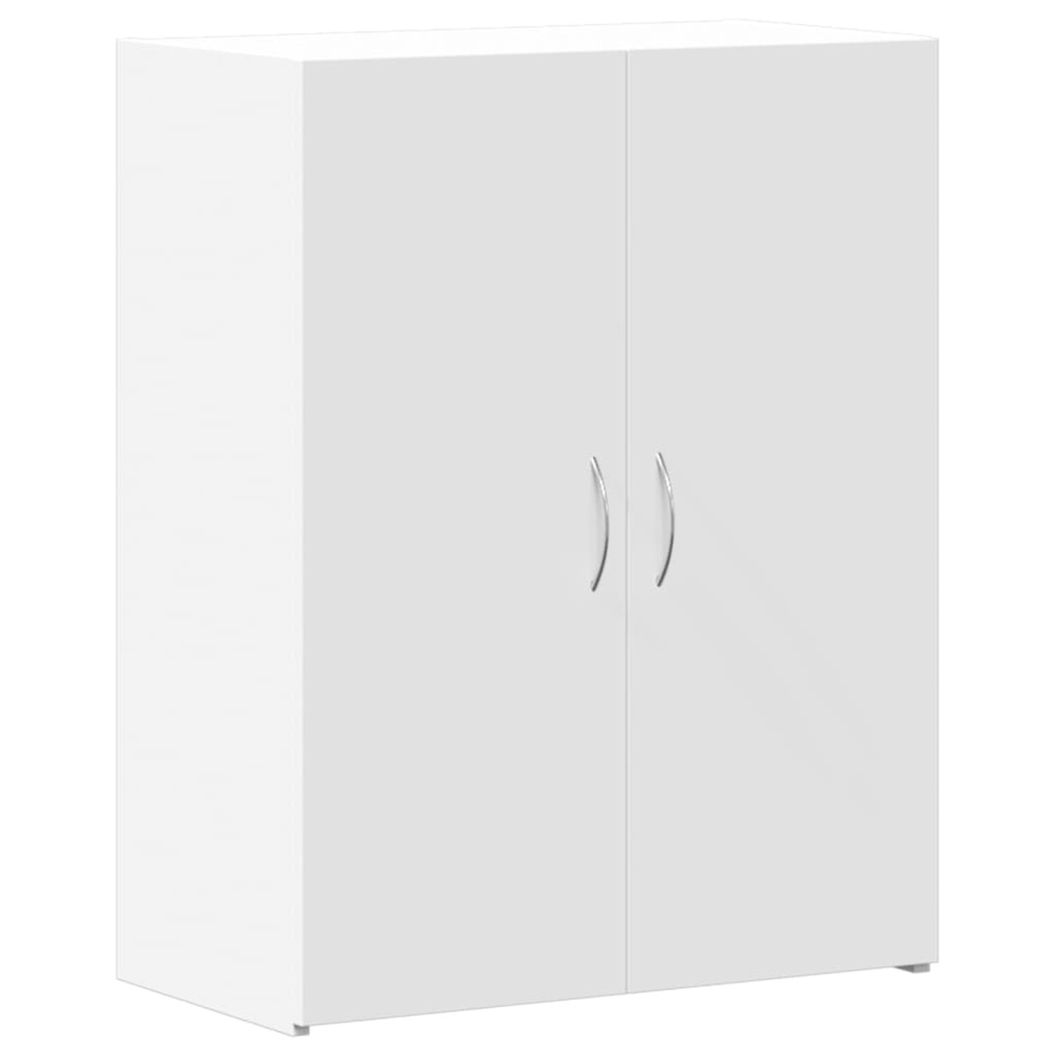 vidaXL Aktenschrank Weiß 60x32x77,5 cm Holzwerkstoff günstig online kaufen