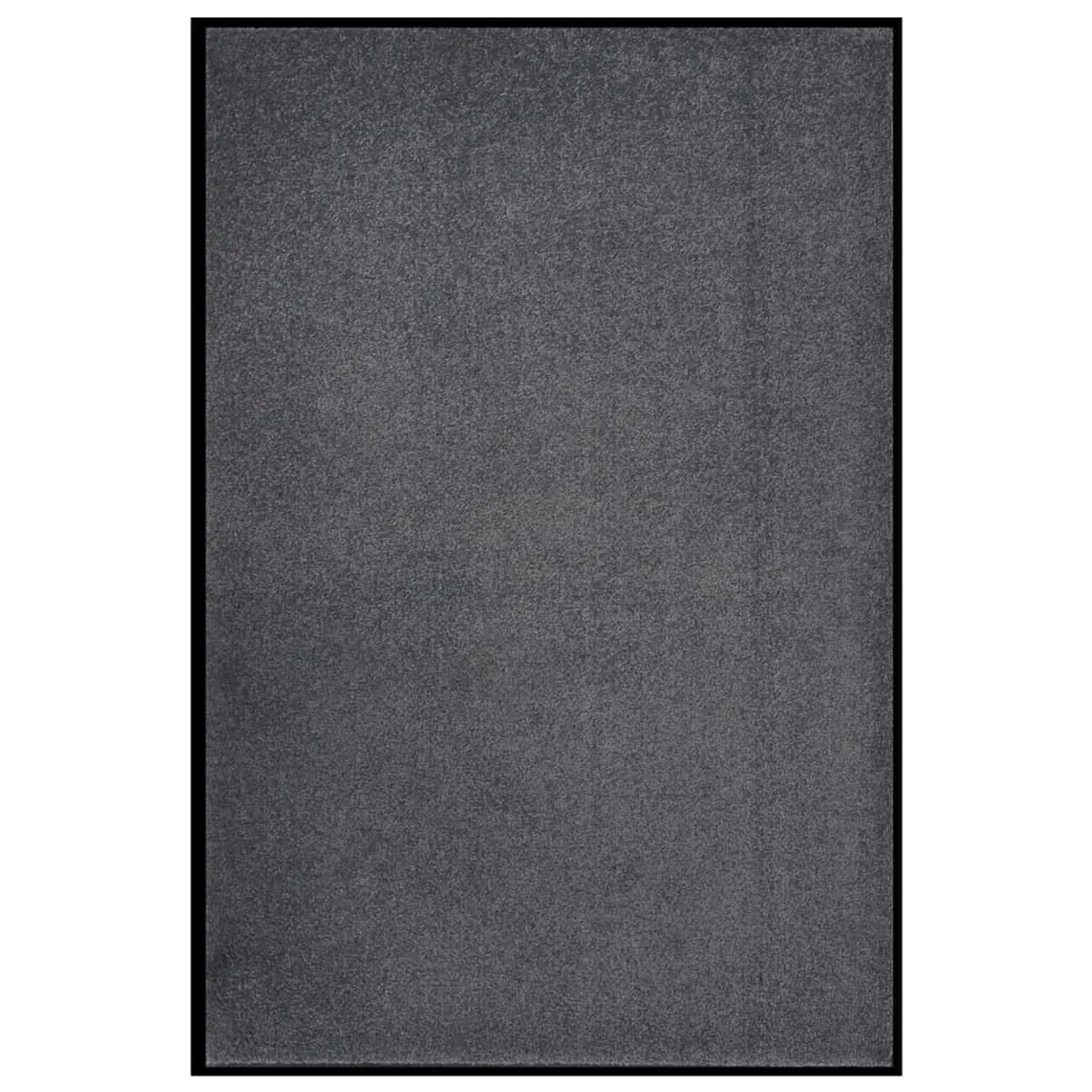 vidaXL Fußmatte 80x120 cm Anthrazit 331594