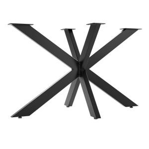SOTECH SPIDER Tischgestell Schwarz Höhe 710 mm Breite 680 mm Länge 1200 mm für Esstisch