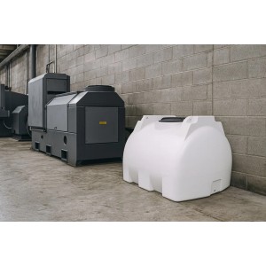 KMND 1000L Horizontal Trinkwasser Wassertank Weiß