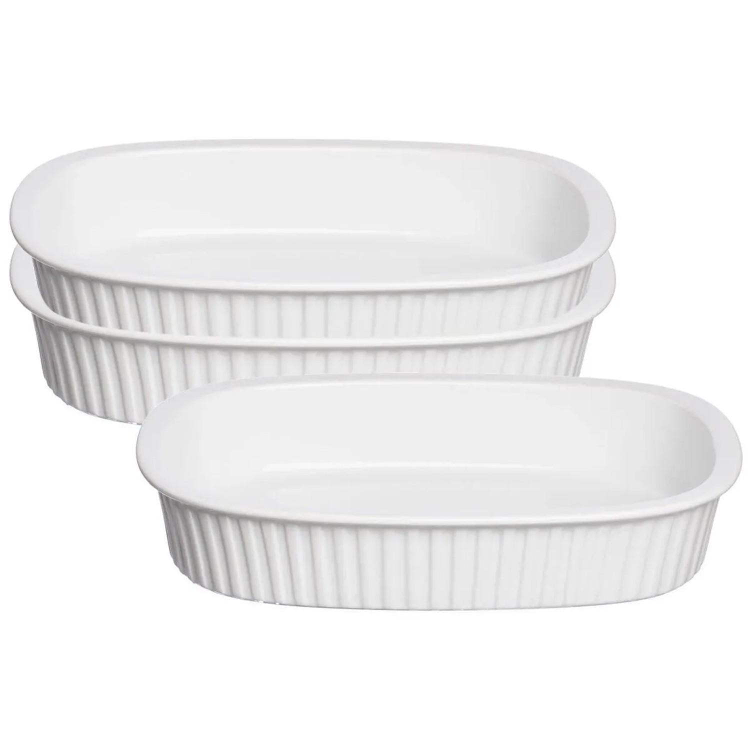 Ritzenhoff & Breker Bianco Auflaufform 32 x 24 cm 3er Set
