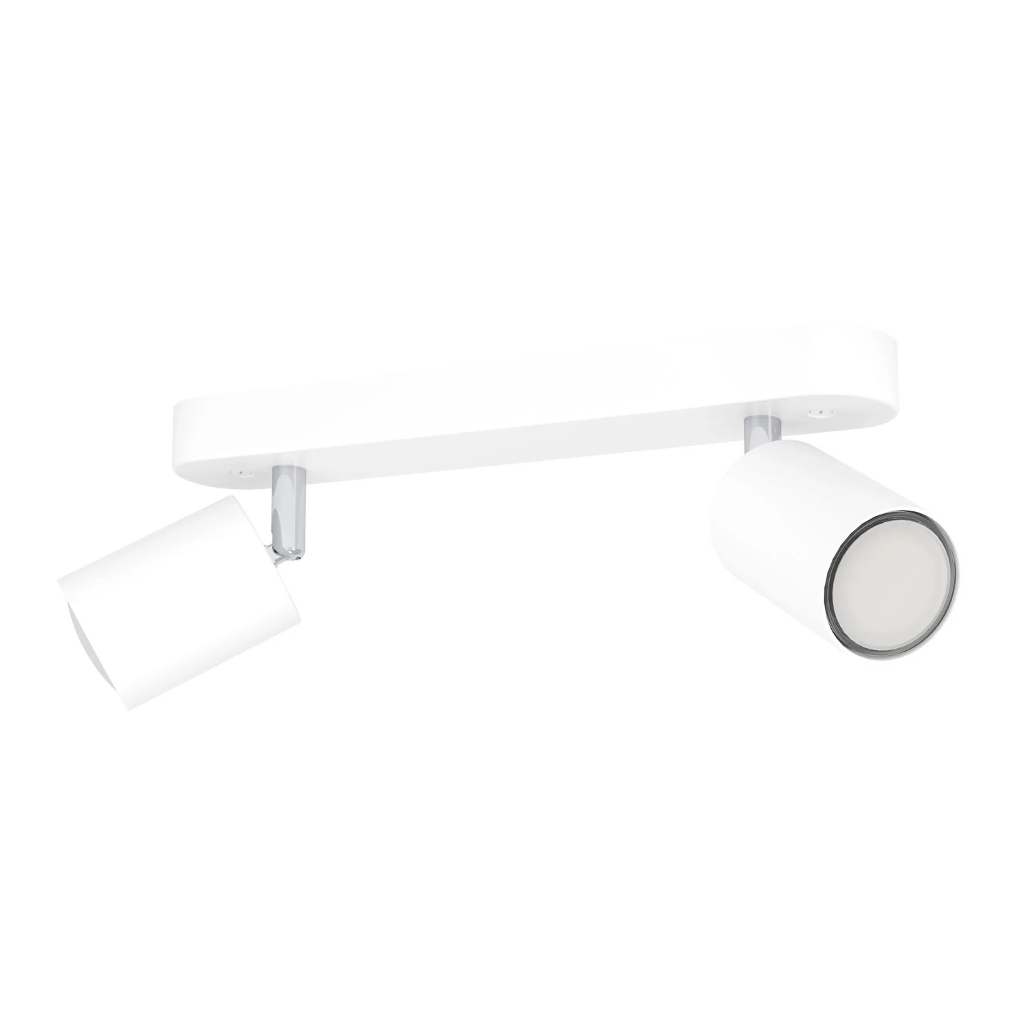 Eglo Lichtbalken Reciso-E 2-flammig Chrom-Weiß 8, 5 Cm X 4, 5 Cm X 30 Cm