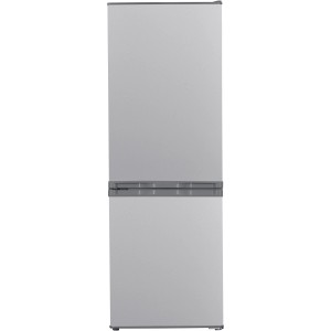 PKM Kühl-Gefrierkombination KG240EIX im Inox-Design, Energieeffizienzklasse E.
