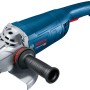 Bosch Professional GWS 22-230 J Winkelschleifer, 2200 W, blau/silber mit Zusatzhandgriff.