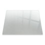 Tulup Herdabdeckplatte Glasherdabdeckplatte 60x52 cm Rechteckig Herdabdeckplatte Ceranfeld Schutz Herdabdeckplatte Halbtransparent