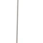 Moderne, taupefarbene Brilliant Standleuchte Erena, 1,5 m hoch, für Innenräume.