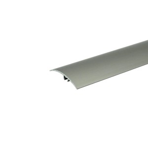 Döllken Übergangsprofil aus Edelstahl, 1800 mm lang, für Laminat & Parkett.