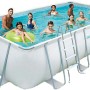 Summer Fun Elite Frame Pool Hellgrau 549 cm x 274 cm x 132 cm