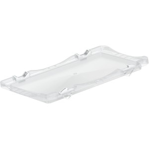 Transparenter Scharnierdeckel 30x20 cm für Eurobox-System Aufbewahrungsboxen.