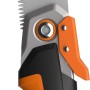Fiskars Klappsäge Pro, 15 cm, orange-schwarz. Zugsäge mit feinem Sägeblatt und ergonomischem Griff.