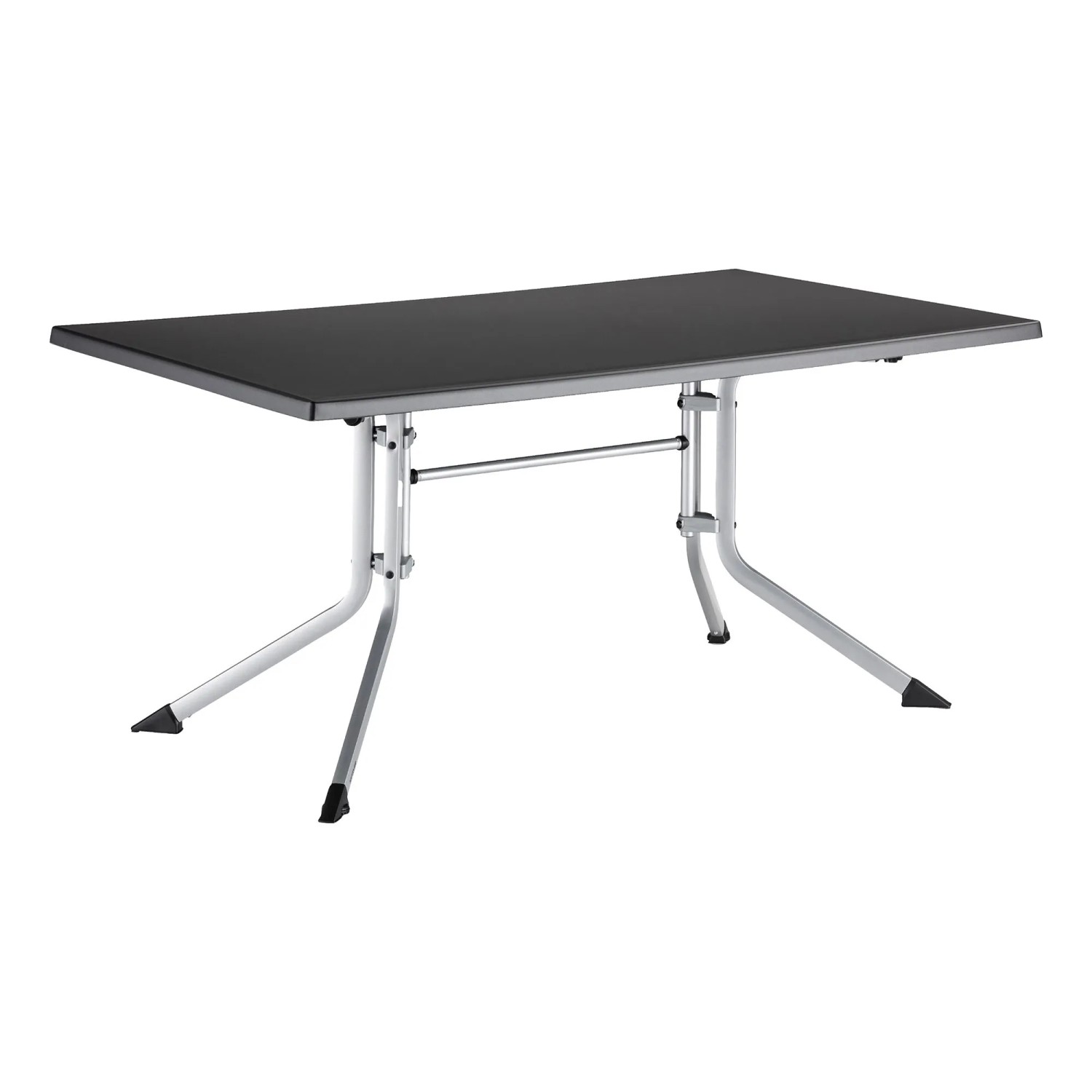 Kettler Klapptisch Kunststoff Silber-Anthrazit 95 cm x 160 cm