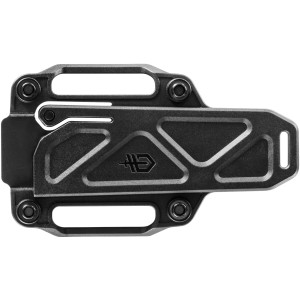 Gerber Exo-Mod Gürtelmesser Drop Point (9,1 cm) mit Kunststoff-Scheide.