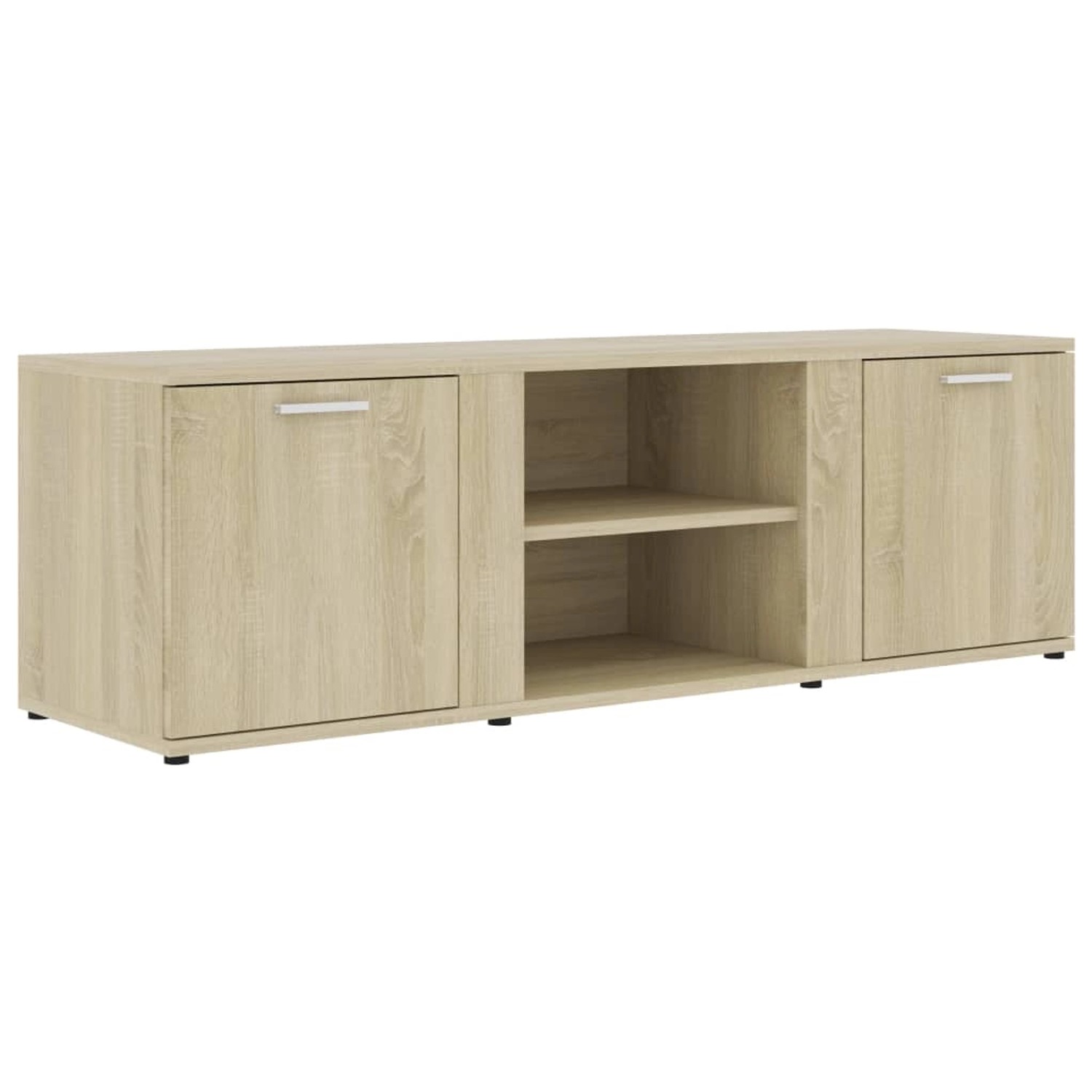 VidaXL TV-Schrank Sonoma-Eiche 120x34x37 cm Holzwerkstoff günstig online kaufen