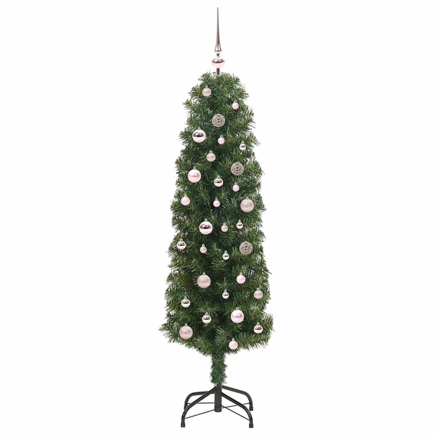 vidaXL Künstlicher Weihnachtsbaum mit 150 LEDs mit Ständer Grün 150 cm 3394932