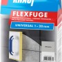 Knauf Flexfuge Universal Fugenmörtel, silbergrau, 5 kg Sack. Geeignet für Fliesen und Naturstein.