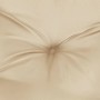 vidaXL Palettenkissen 2-Tlg Beige Stoff 360714_6