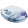 vidaXL Soft-Close Toilettensitz 2 Stk Grau 44 x 38 cm MDF-Platte 3414541_2