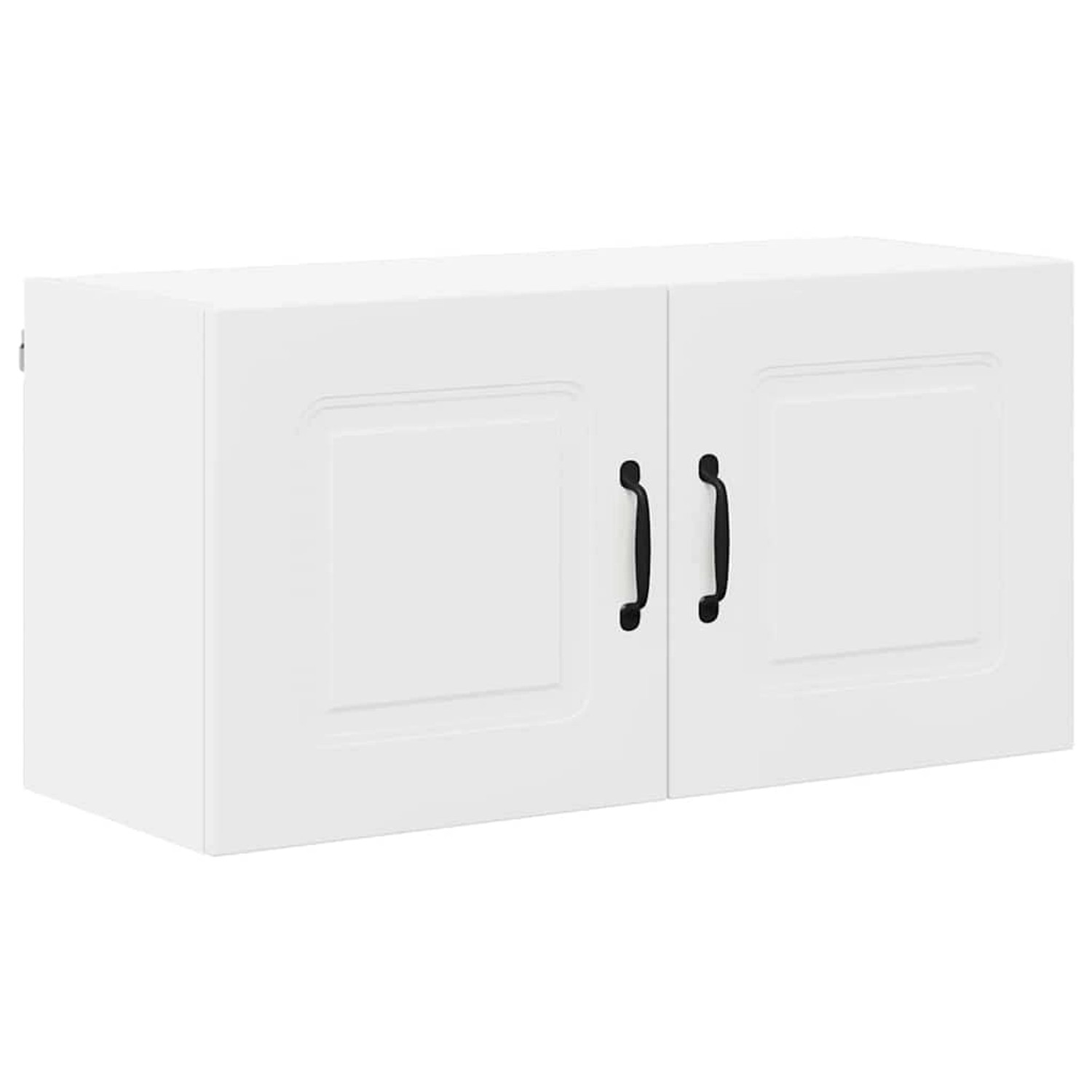 vidaXL Küchenwandschrank mit Regal Weiß 80 x 31 x 40 cm Holzwerkstoff 88457 günstig online kaufen