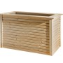 Weka Profi Holz-Hochbeet WekaLine 669 aus Fichtenholz, 81x131x91 cm.