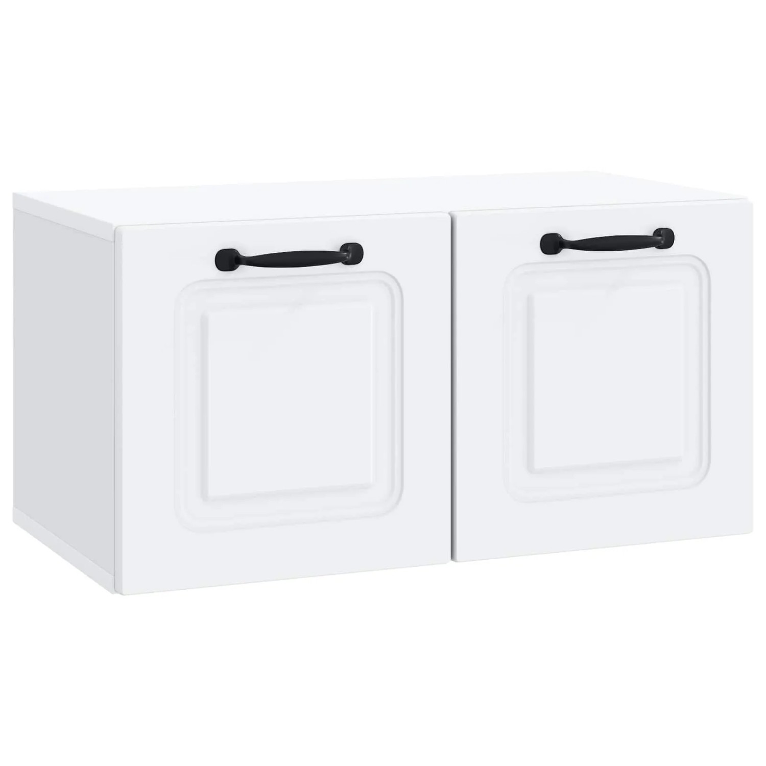 vidaXL Wandmontierter TV-Schrank Weiß 59,5 x 31 x 30 cm Holzwerkstoff 899385
