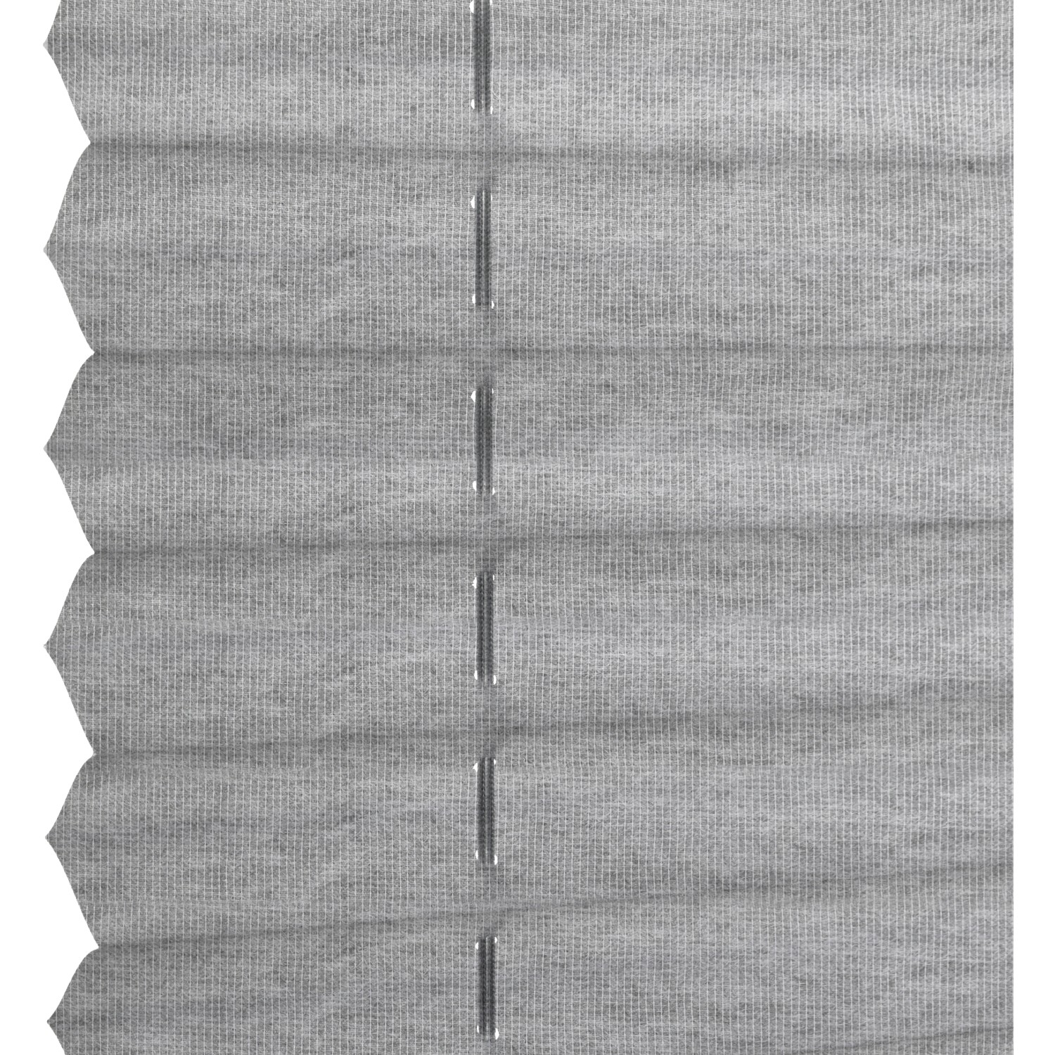 Graues Gardinia Plissee Concept aus Recycling-Stoff, 70x130 cm, zum Klemmen.