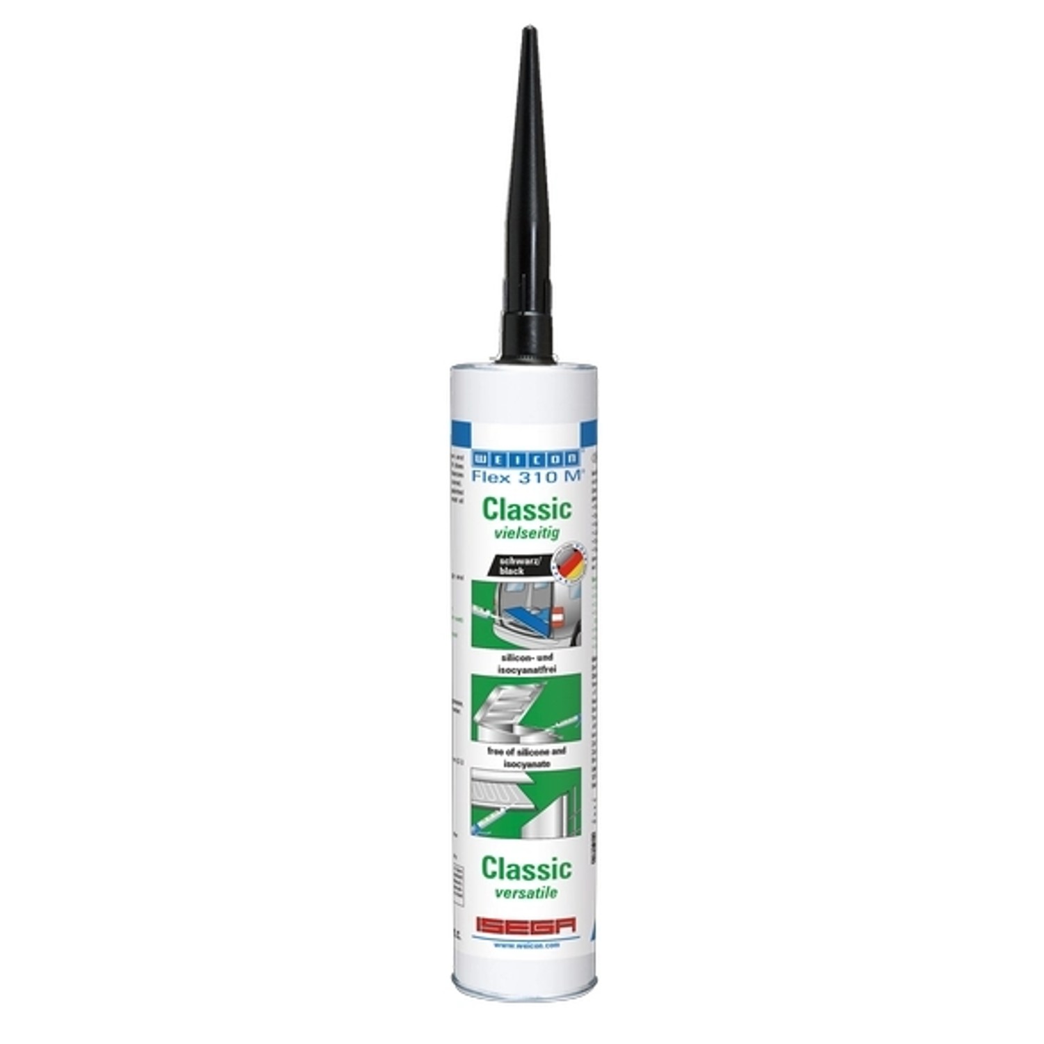 Thumbnail - WEICON Flex 310 M Classic Schwarz, 310 ml