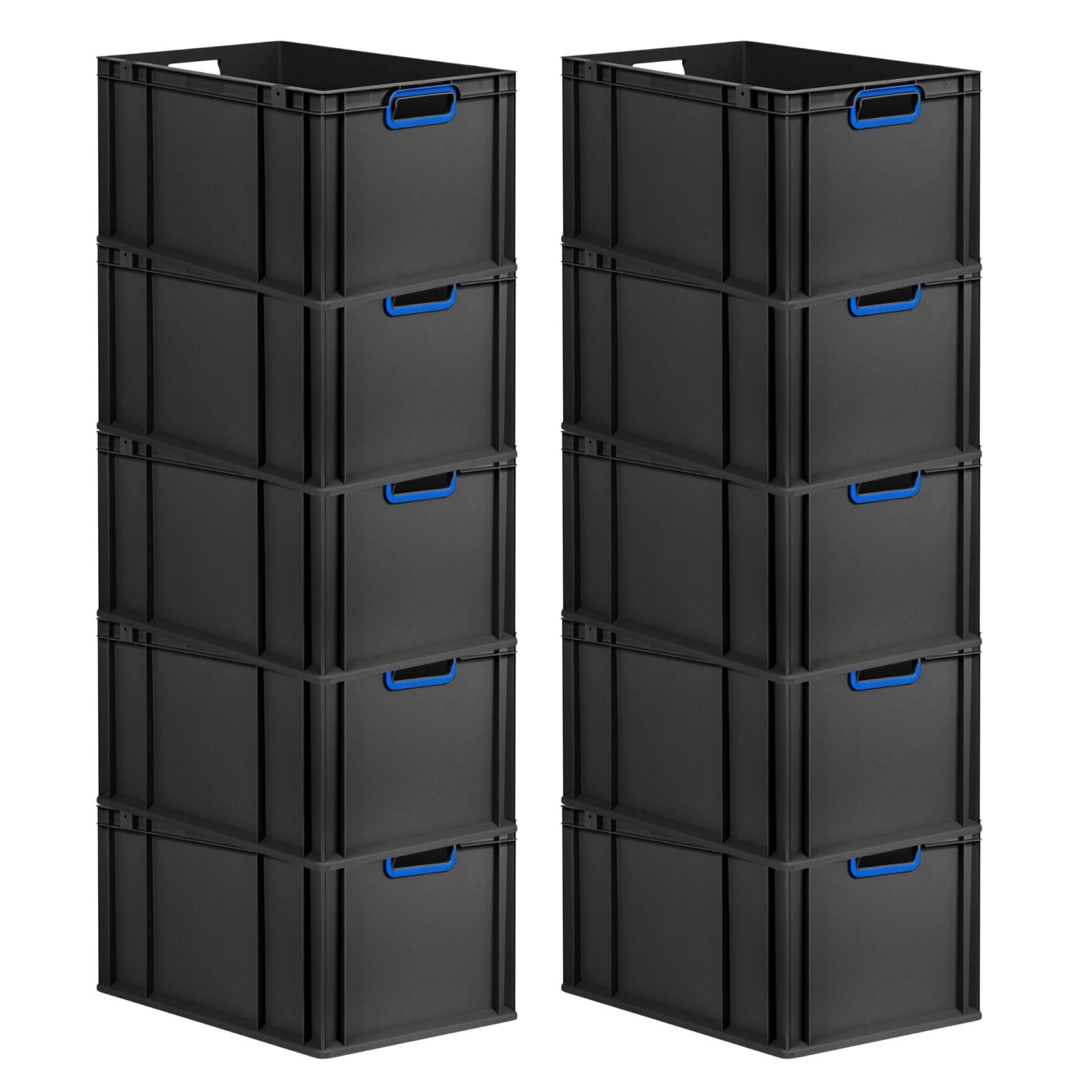 PROREGAL SparSet 10x Eurobox Nextgen Color HxBxT 32x40x60cm 65 Liter Griffe günstig online kaufen