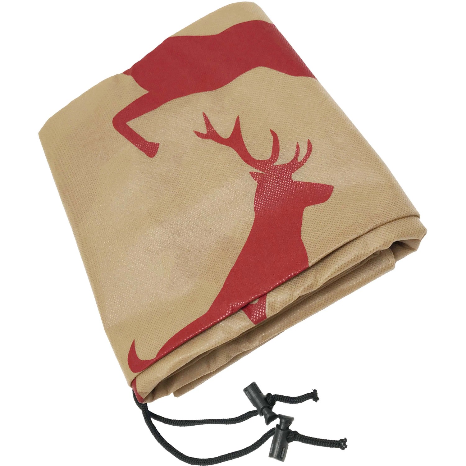 Windhager Winter-Deko-Vlieshaube Protect Hirsch, 0,6x1,8m, zum Schutz von Pflanzen vor Frost und Wind.