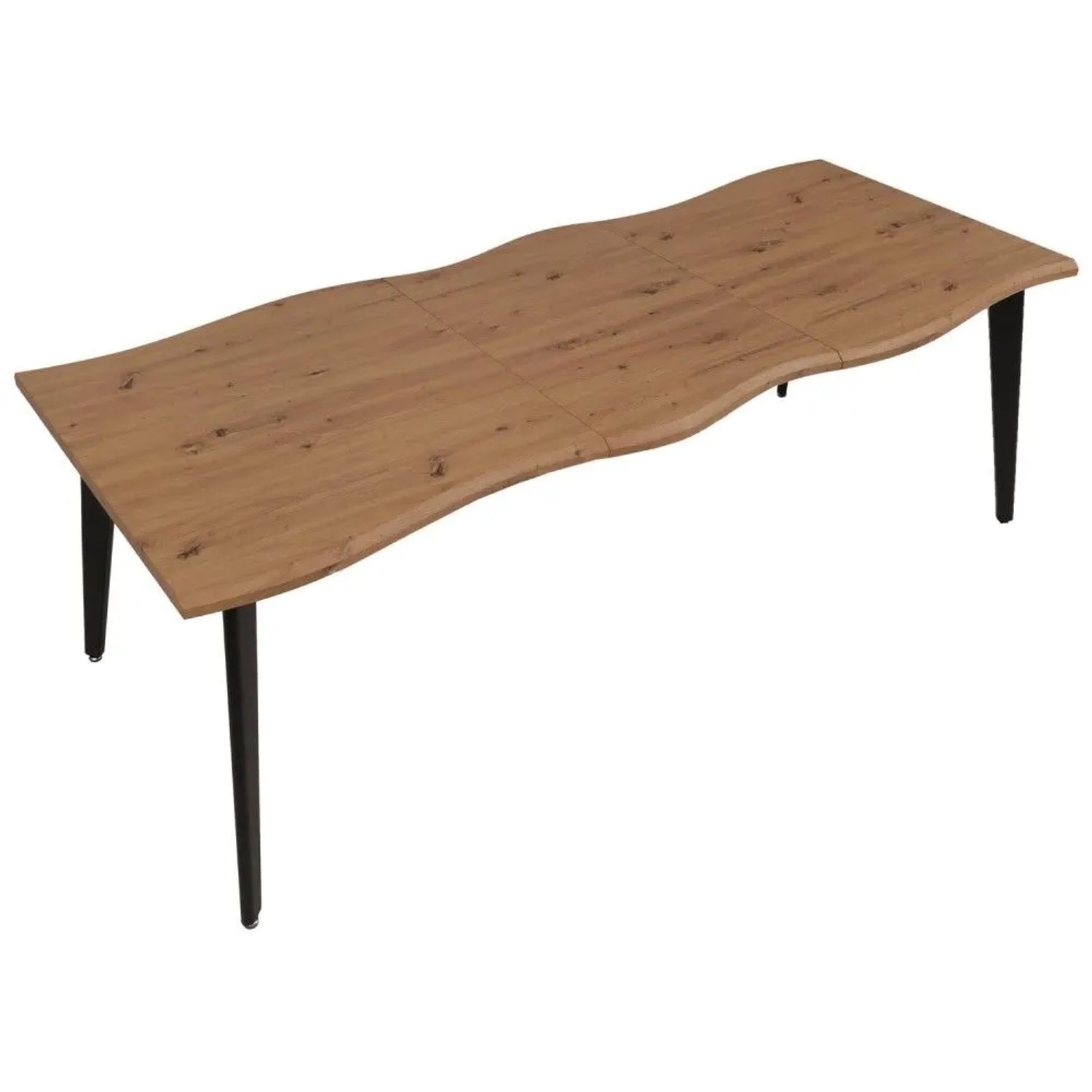 MCW Esszimmertisch O60 Walnuss-Optik Ausziehbar 160-220cm