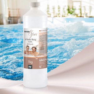 Bayzid Spa pH Minus Flüssig, 6 x 1 kg. pH-Senker zur Regulierung des pH-Werts im Whirlpool.