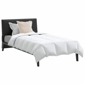 vidaXL Winterbettdecke mit Kissen 2-Tlg Weiß Daunenfeder 3376196