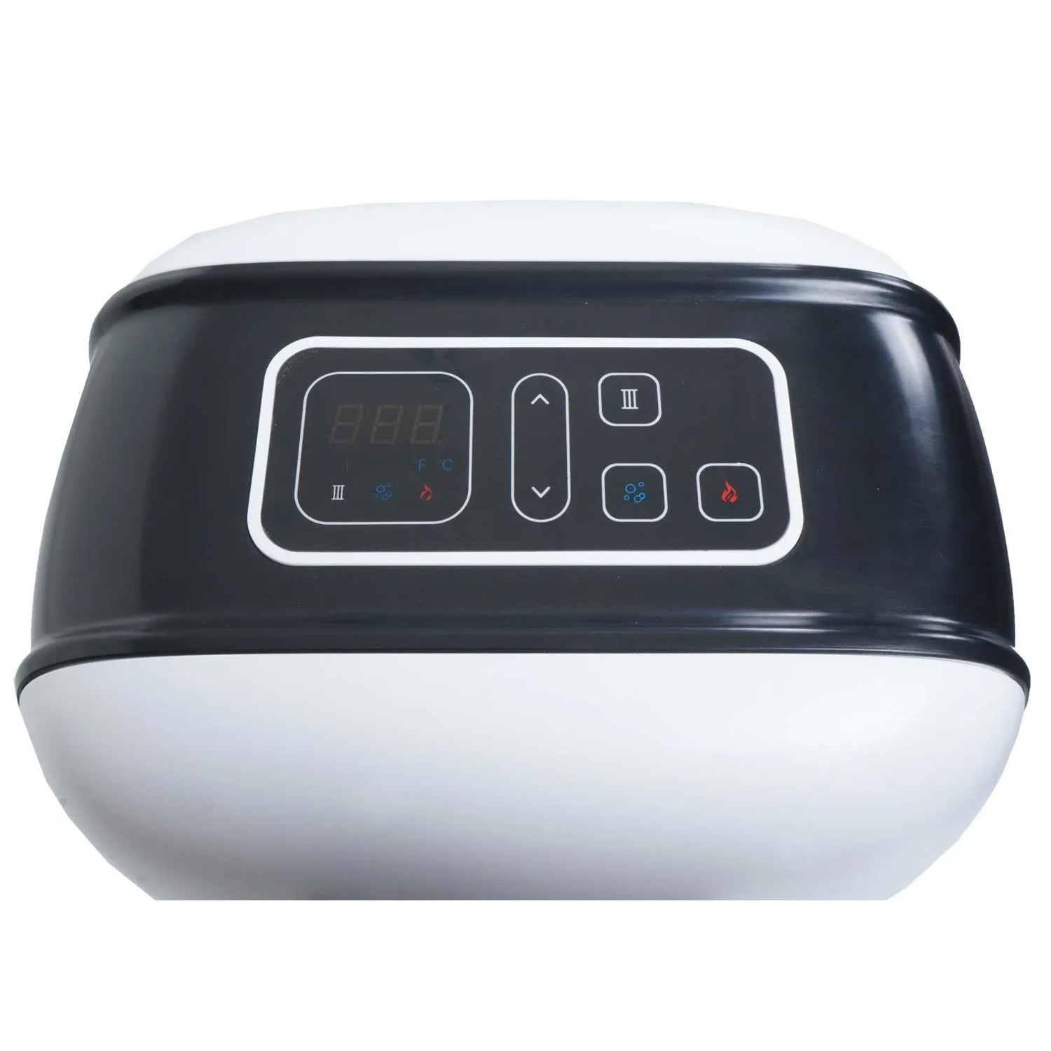 MCW Pumpe für Whirlpool N97 mit Heizfunktion und digitalem Bedienfeld, 52x35x23cm.