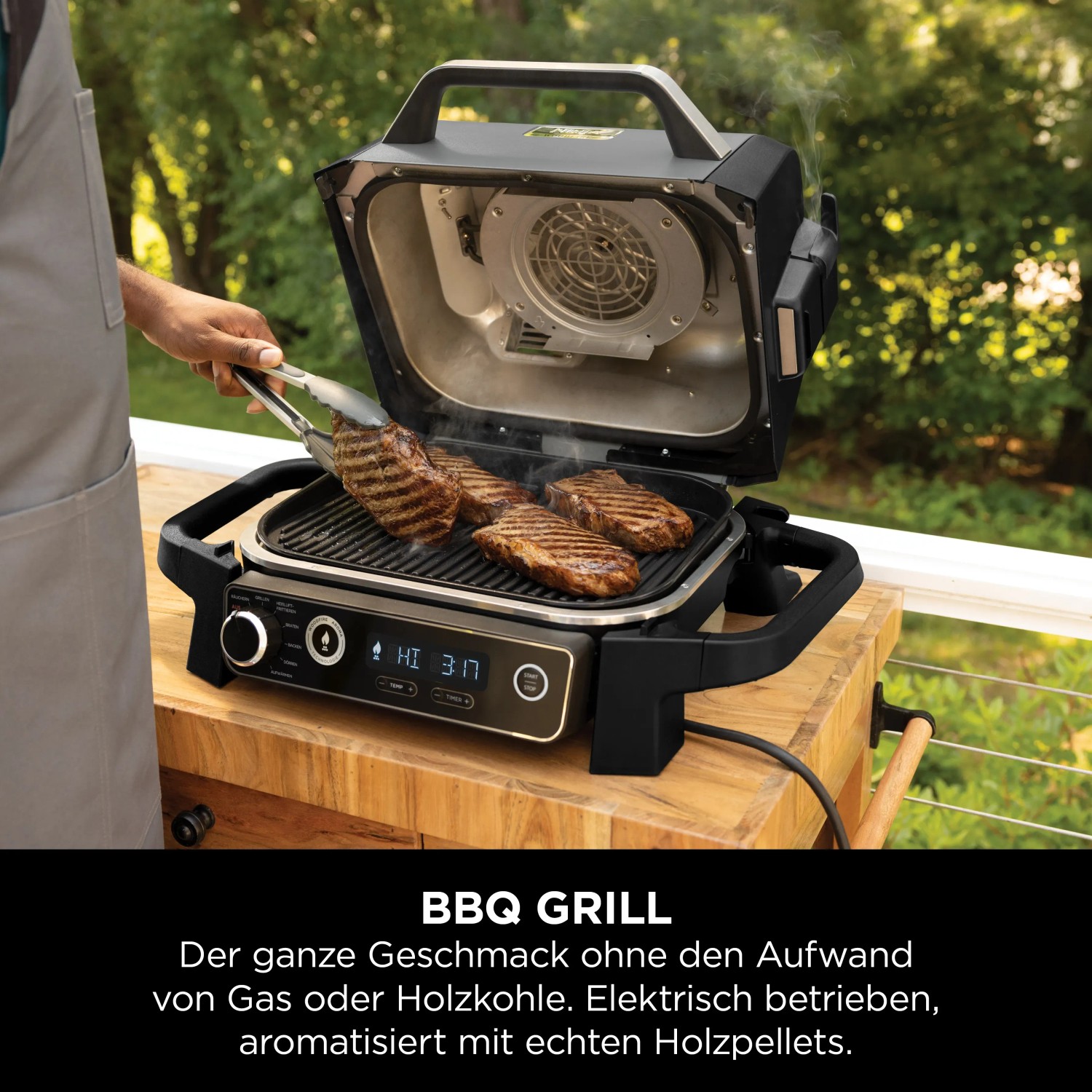Ninja Woodfire Grill OG701DE Outdoor kaufen bei OBI