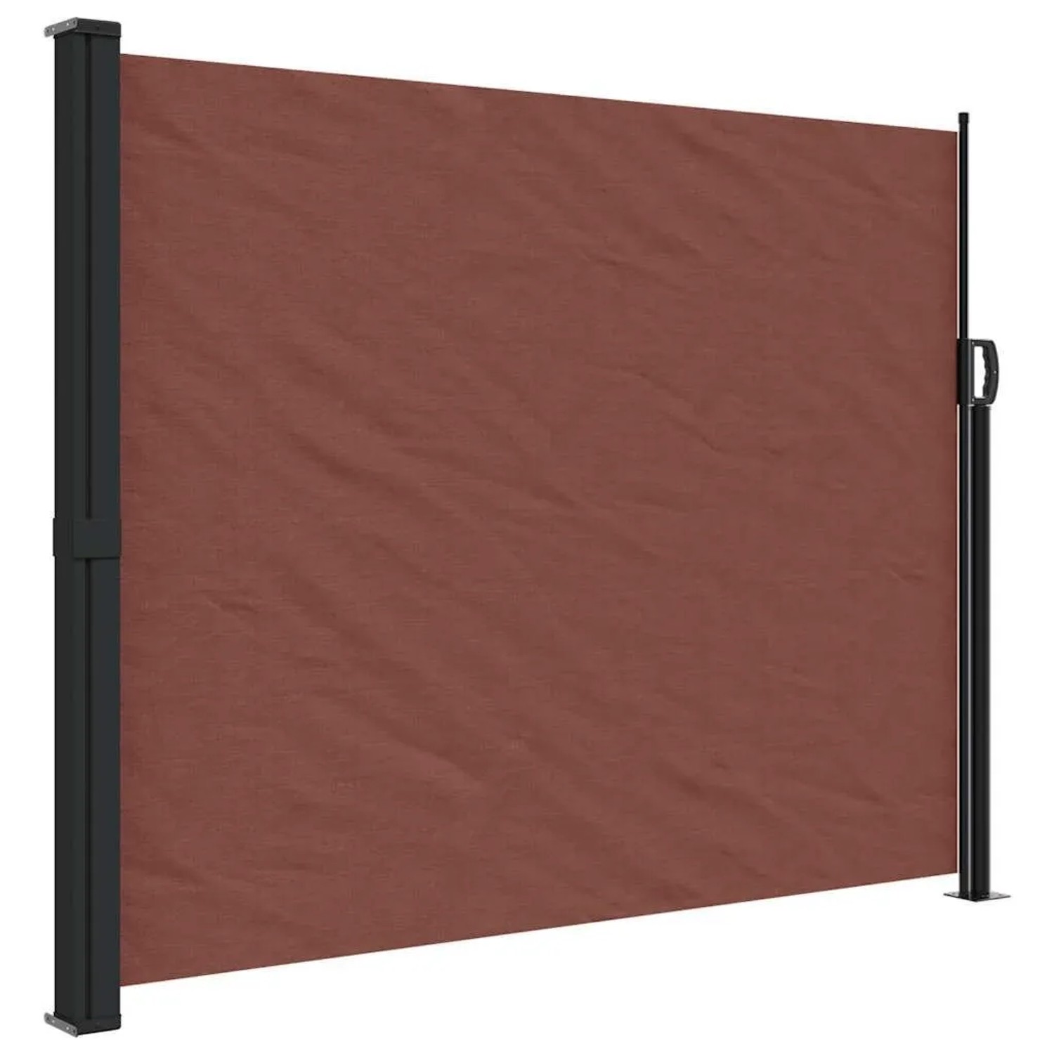 vidaXL Seitenmarkise Ausziehbar Braun 160x600 cm 4004524