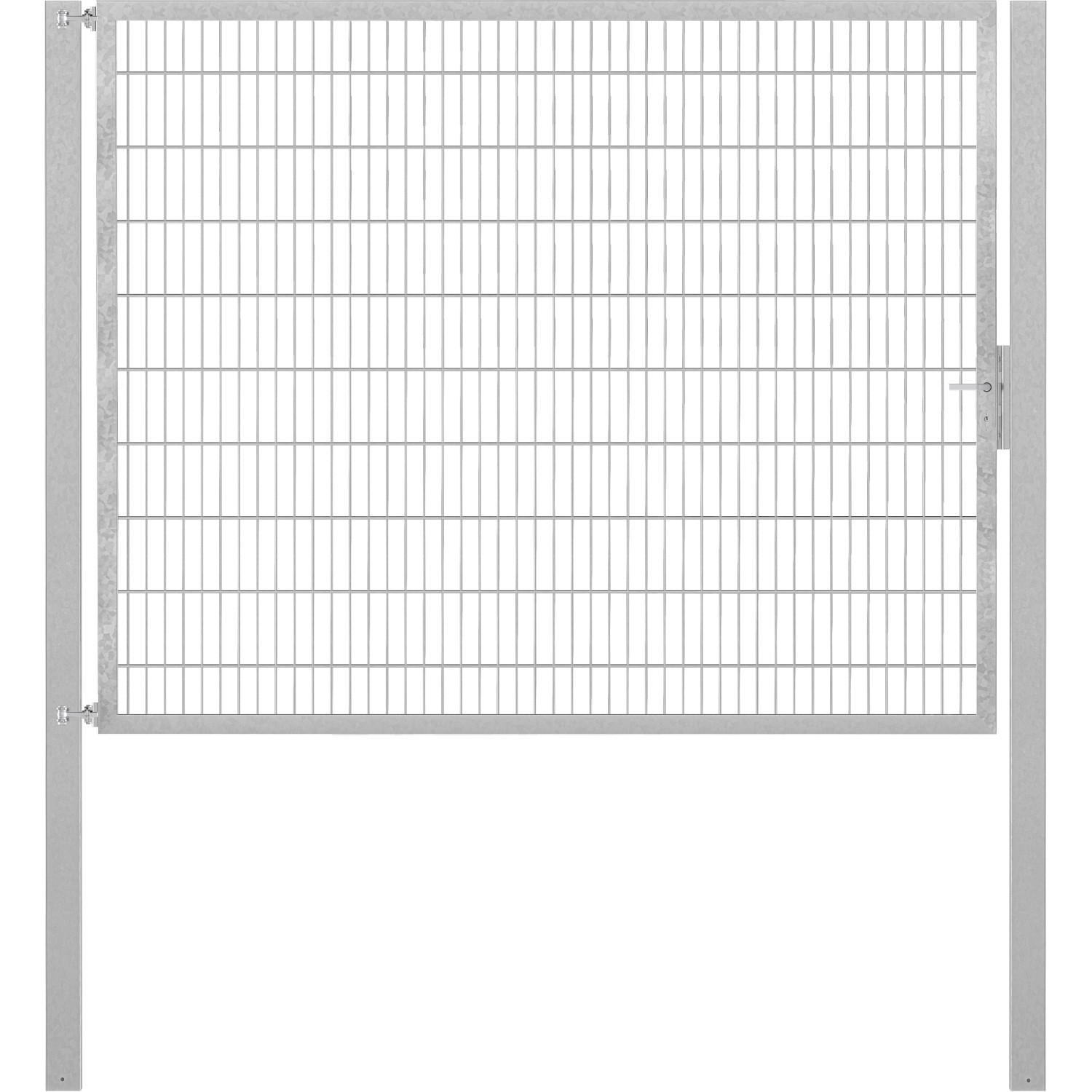 Einzeltor Flexo Plus 250 cm x 200 cm Pfosten 100 cm x 100 cm Feuerverzinkt