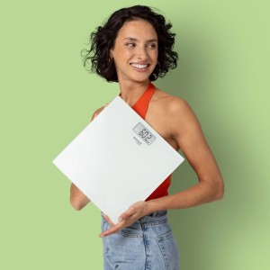 ecomed by medisana PS 72E digitale Personenwaage Badezimmerwaage aus Glas