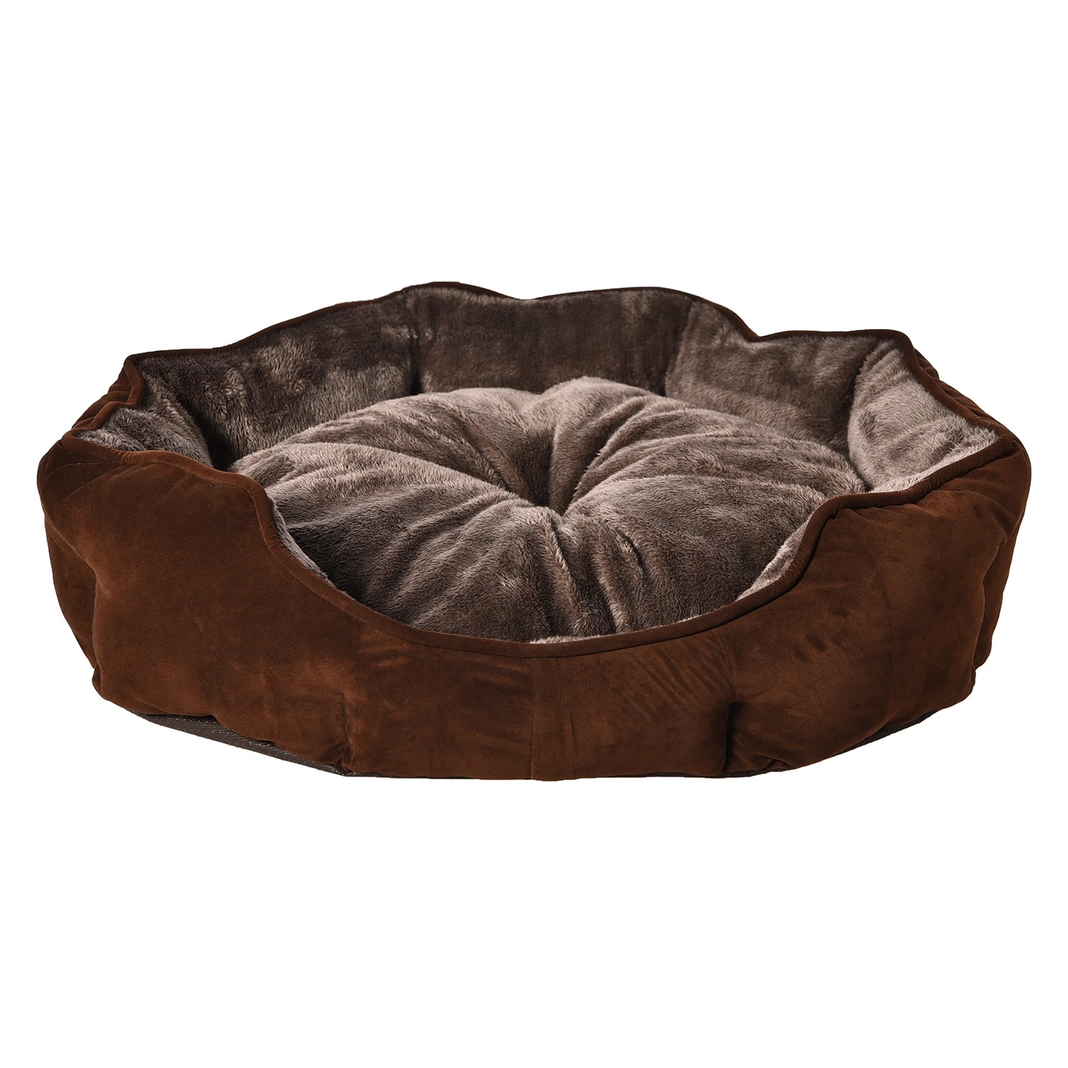 Benno Hundebett Hundekissen Für Grosse Hunde Donut Rund Flauschig Weiche Polsterung Hundekorb Rutschfest