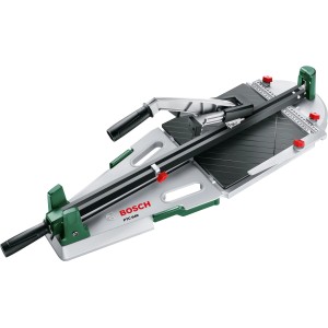 Bosch PTC 640 Fliesenschneider für präzise Schnitte bis 640 mm. Ideal für Fliesenlegerarbeiten.