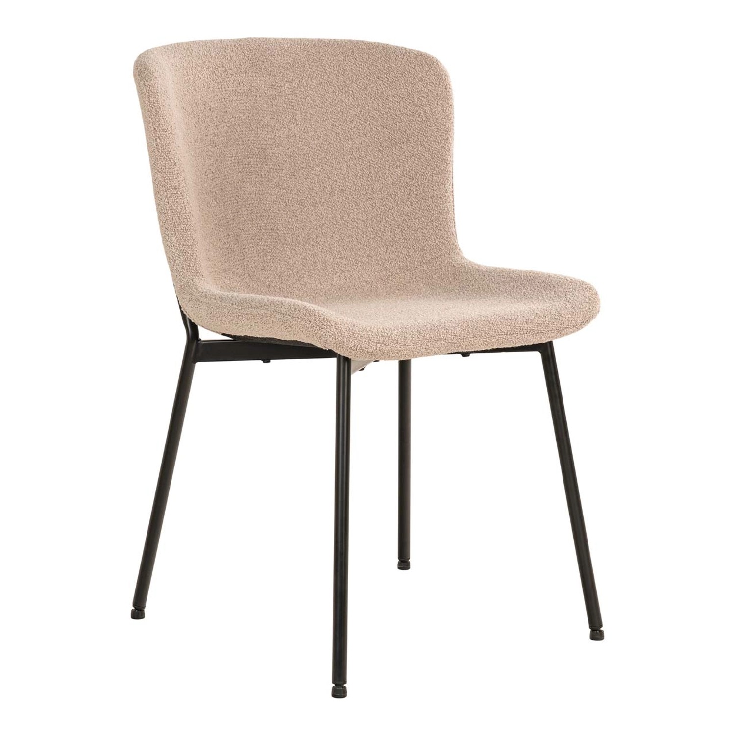 ebuy24 Maceda Esszimmerstuhl Bouclé Beige günstig online kaufen