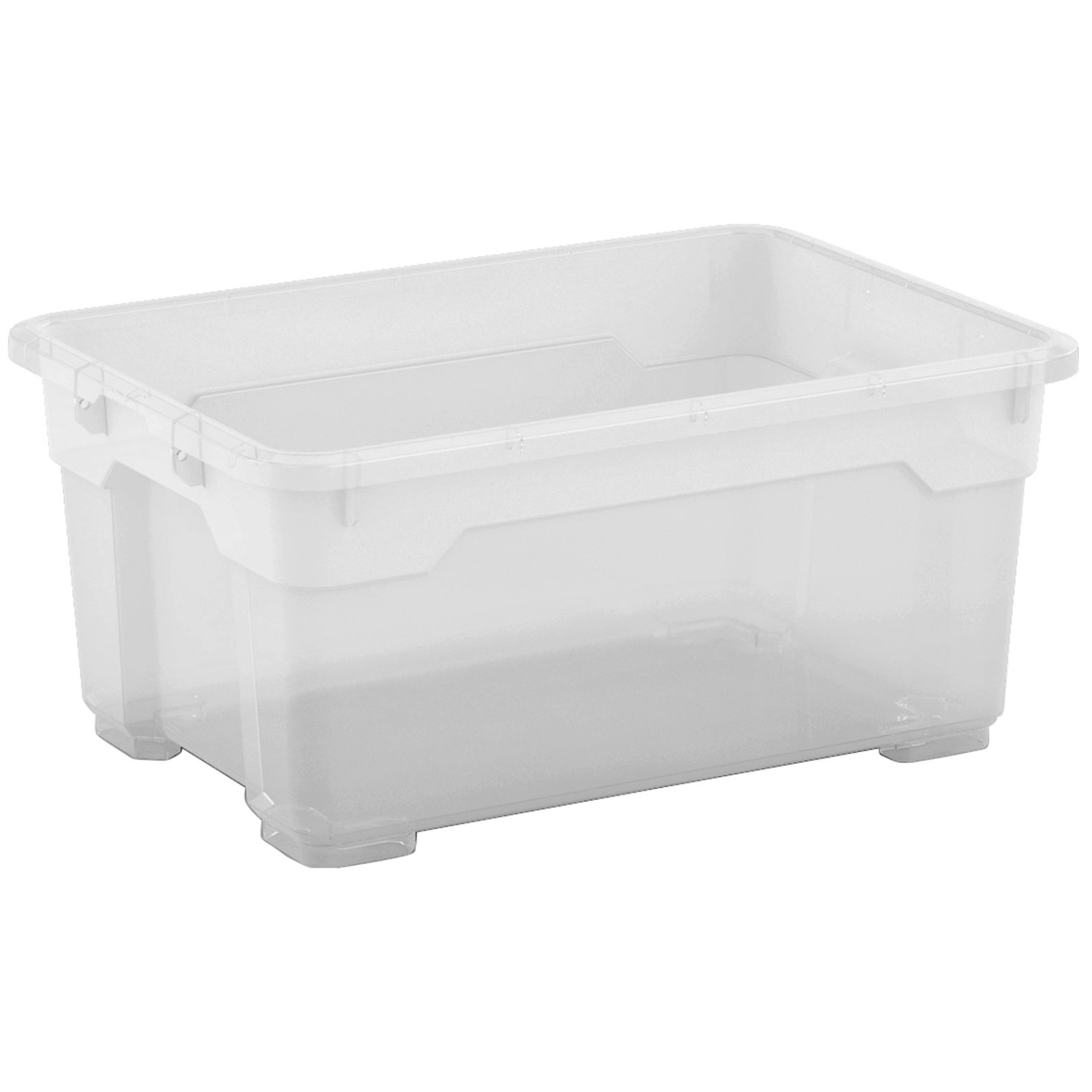 OBI Allzweckbox Santos XS 17 cm x 25,5 cm x 38 cm 11 l Transparent