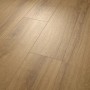 Egger Aqua Laminat Sherman Eiche Honig, Dielenoptik in warmem Braunton.