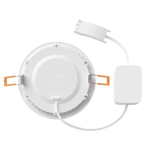Philips Hue LED-Einbauleuchte Slim White & Color Ambiance Ø 17 cm Weiß