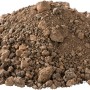 Haufen Schotter, Körnung bis 45 mm, geeignet für Fundamente und Wegeunterbau.