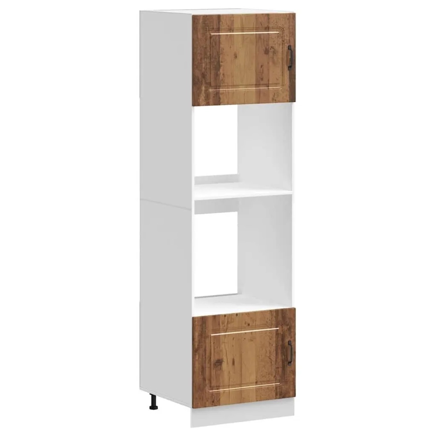 vidaXL Herdumbauschränke 2 Stk Kalmar Altholz-Optik Holzwerkstoff 3315039 günstig online kaufen