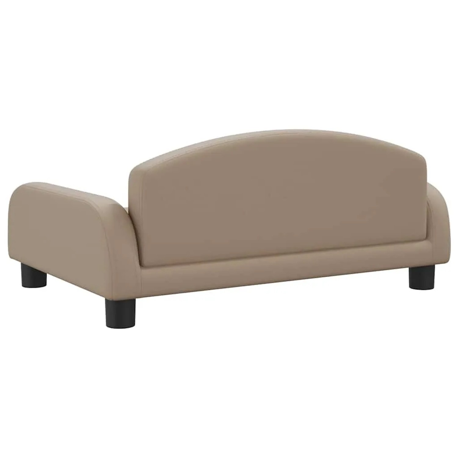 vidaXL Hundebett Cappuccino-Braun 70x45x30 cm Kunstleder 171969_5